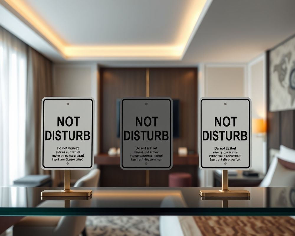 Do Not Disturb Signs