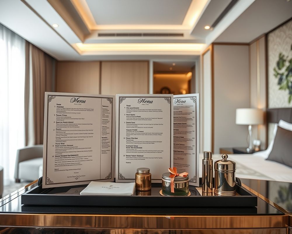 Room Service Menus