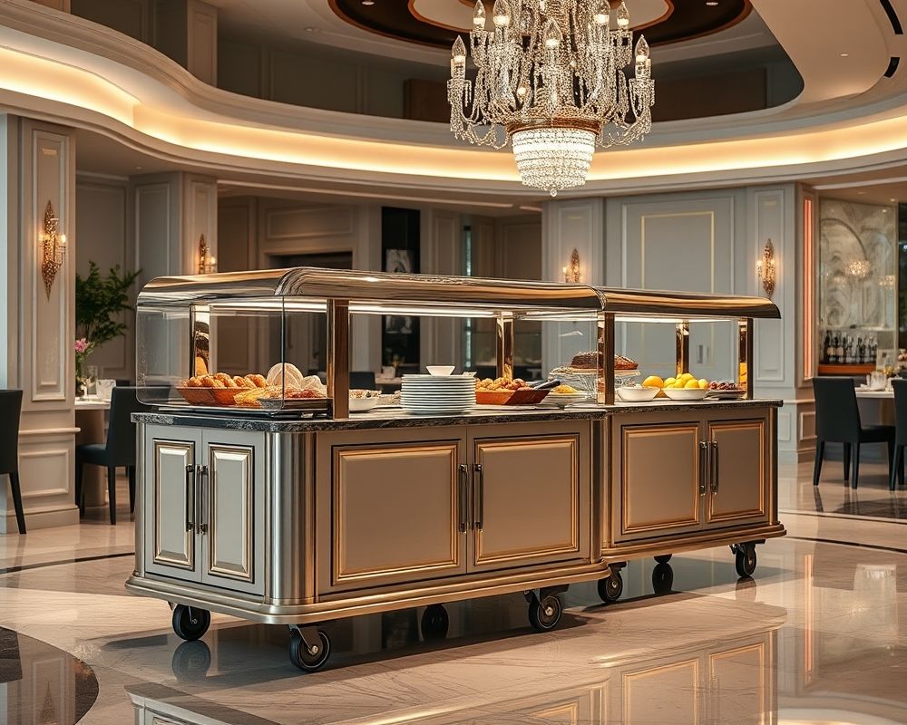 Mobile Serving Carts